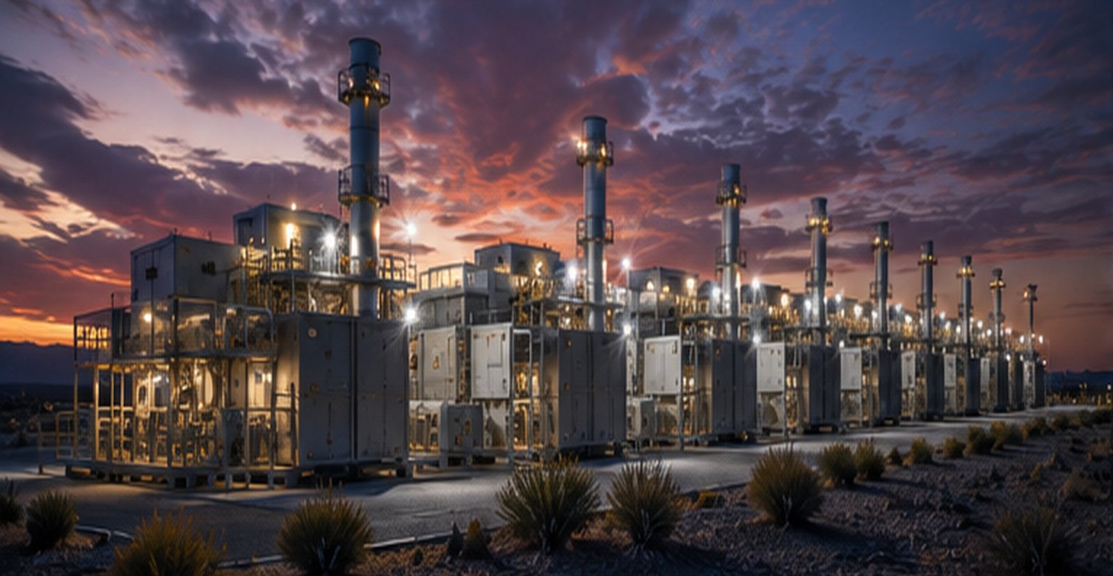 Concept rendering — Atlas private grid generation at scale